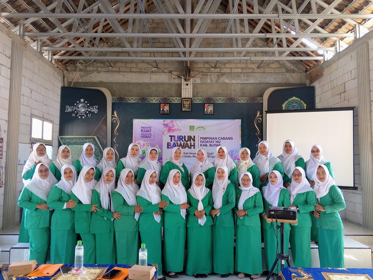 PC Fatayat NU Kabupaten Blitar Gelar Turba di Nglegok, Fokus Garap Kapasitas Jurnalistik dan Kehumasan Digital Kader