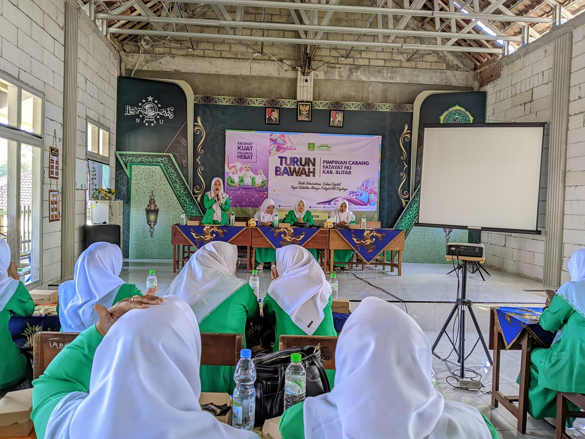 Bukan Sekadar Turba, PC Fatayat NU Blitar Dorong Digitalisasi dan Kepemimpinan Kader